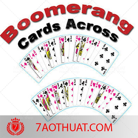 Bài Tây ảo thuật: Boomerang cards Chazpro