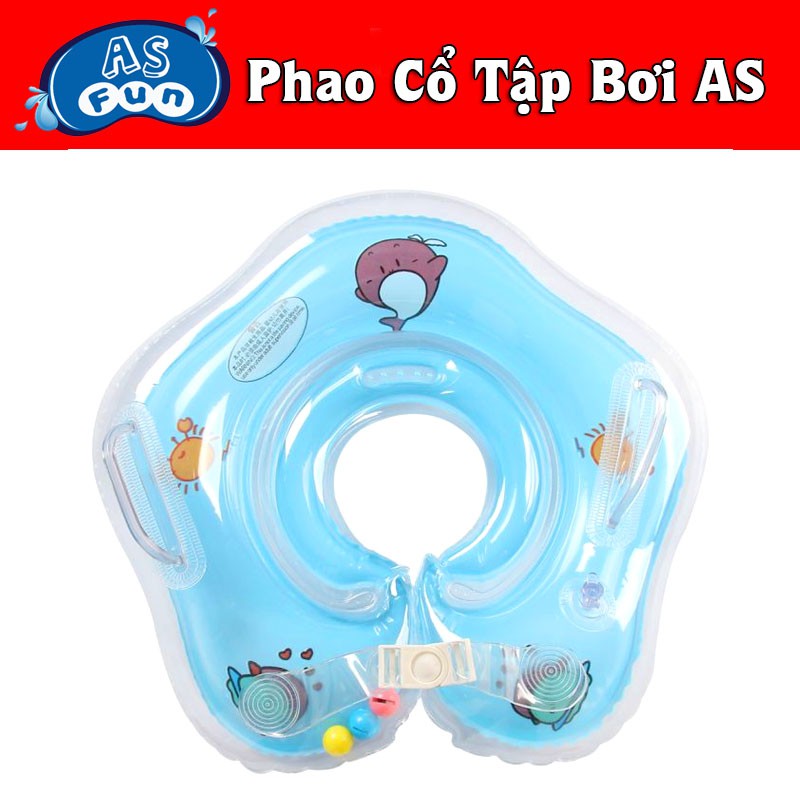Phao Đỡ Cổ Cao Cấp Cho Bé Tập Bơi - Chống lật - Nhiều Màu