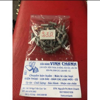100 con trở 2w 3.3ohm