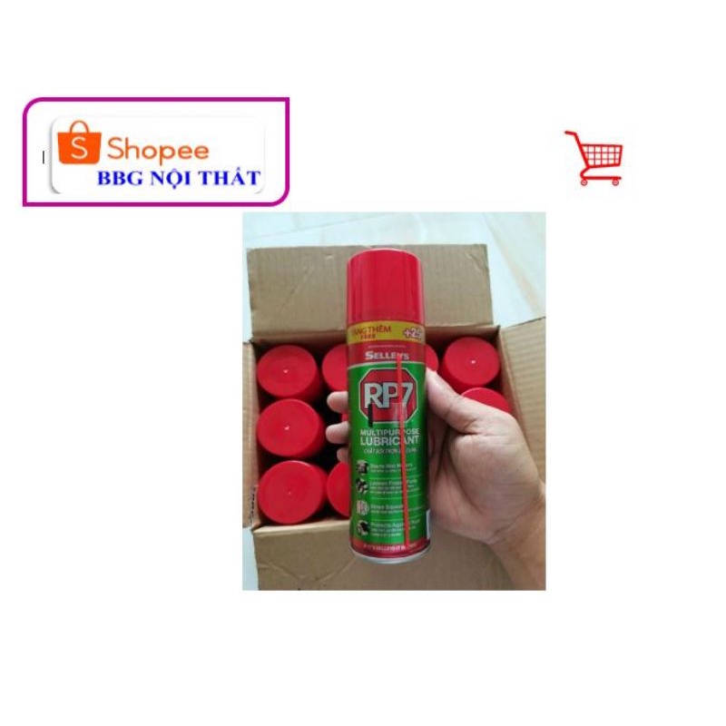 BÌNH XỊT BÔI TRƠN RP7 CHÍNH HÃNG(150g)-NỘI THẤT BBG