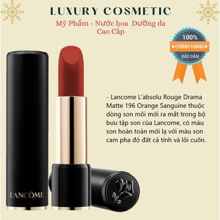 Son Lancome L'absolu Rouge Minisize 1.5g Son kem lì pha dưỡng | BigBuy360 - bigbuy360.vn