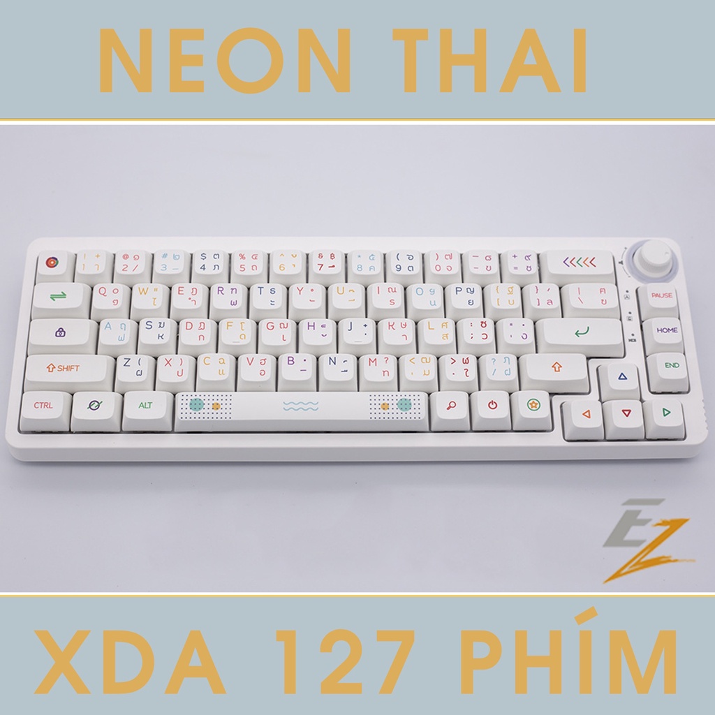 Tổng Hợp Keycap Cho Bàn Phím Cơ In Dyesub Không Xuyên Led Chất Liệu PBT, ABS Của Ez.market