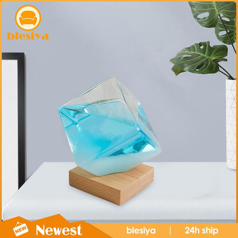 [Blesiya] Bình Thủy Tinh Dự Báo Thời Tiết Bão Tố Trang Trí Nhà Cửa