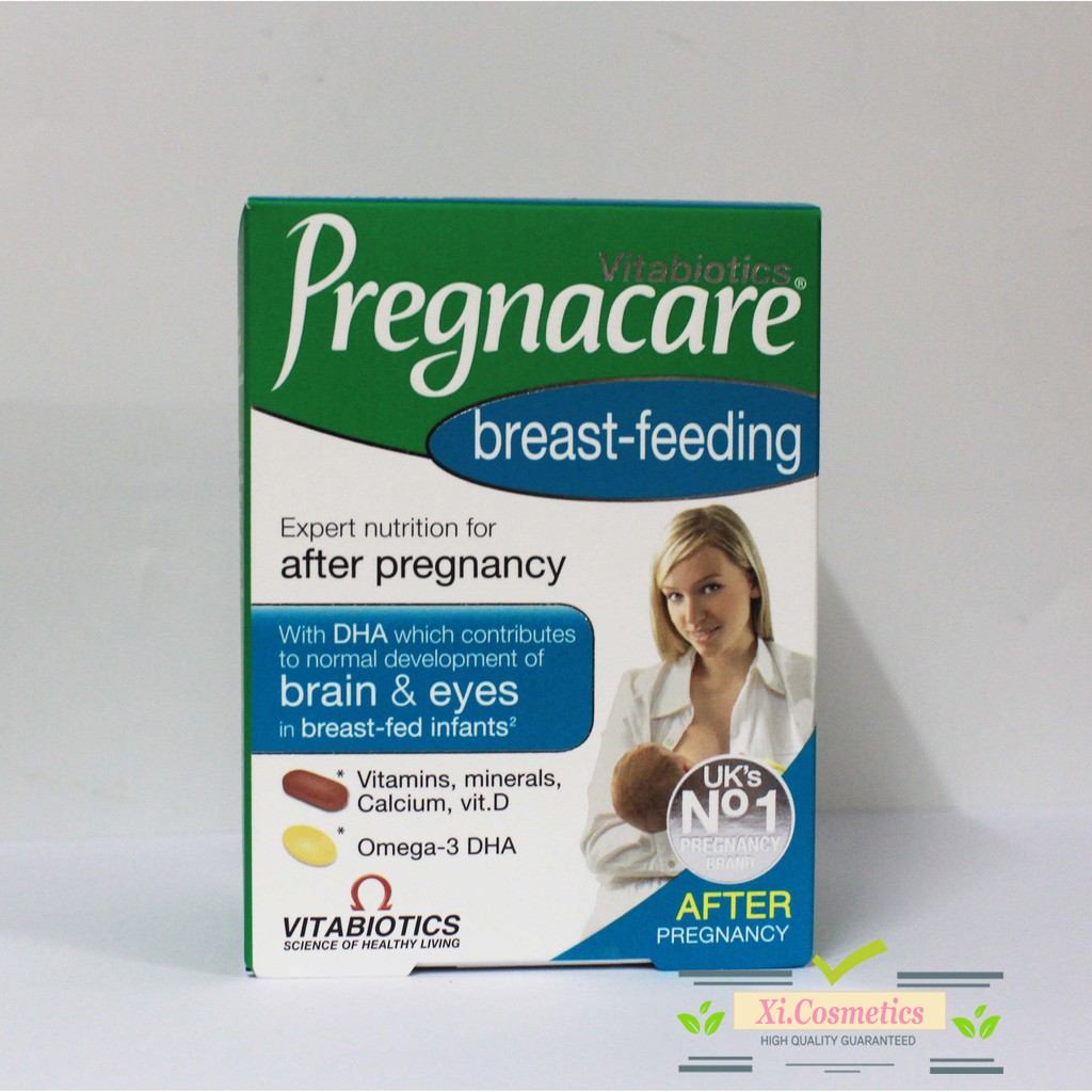 Vitamin tổng hợp Pregnacare Breast feeding Bú Anh 84 viên