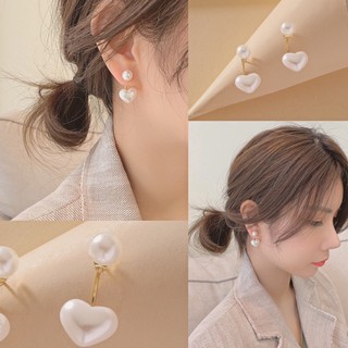 Bông tai trái tim nhỏ dễ thương
