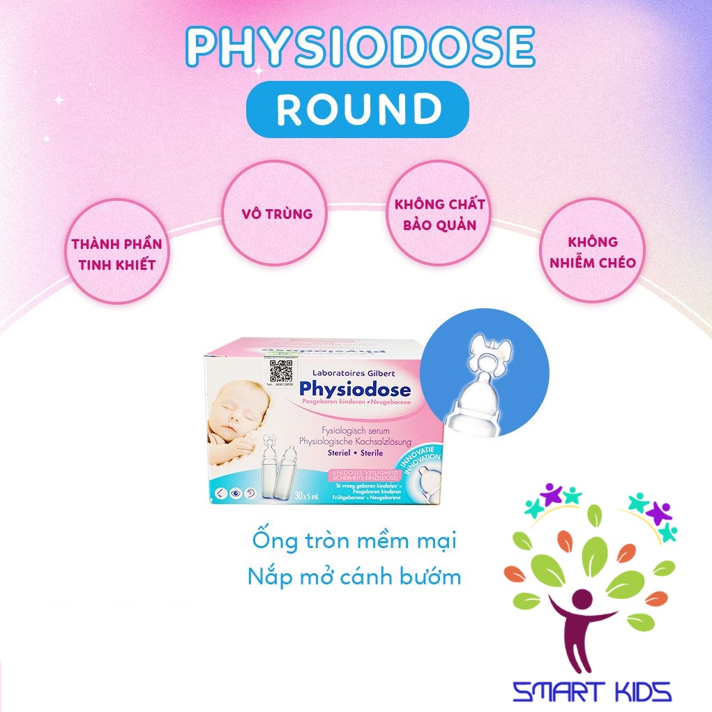 Nước Muối Sinh Lý Physiodose Round
