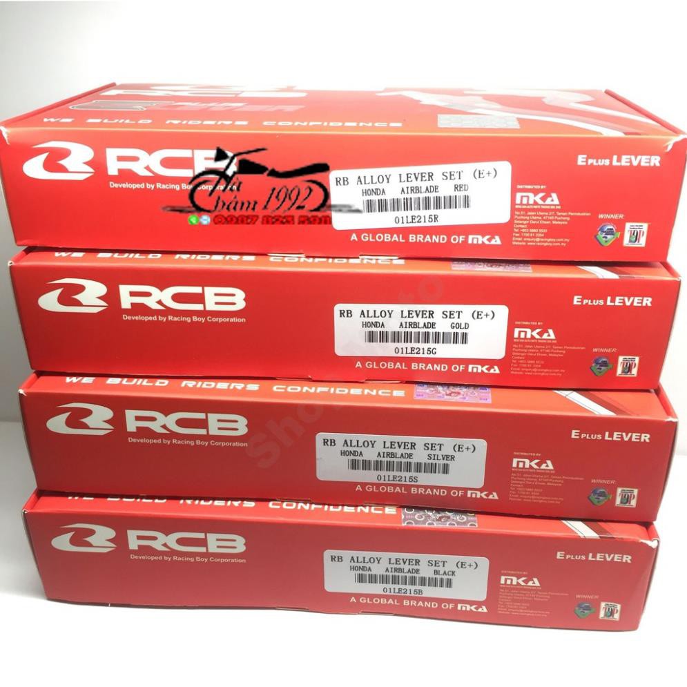 Tay Thắng Rcb V5+  Cho Airblade 2006-2019, Ab 2020 - 2021-22 CBS / Vision/ Vario 2017 - Giá 1 Cặp ( Chính Hãng Full Box)