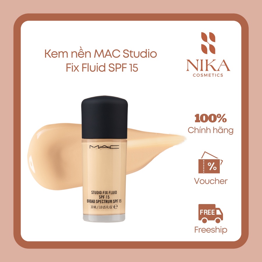 Kem nền M.A.C Studio Fix Fluid SPF 15