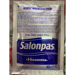 Salonpas - 5 hộp x 40 miếng
