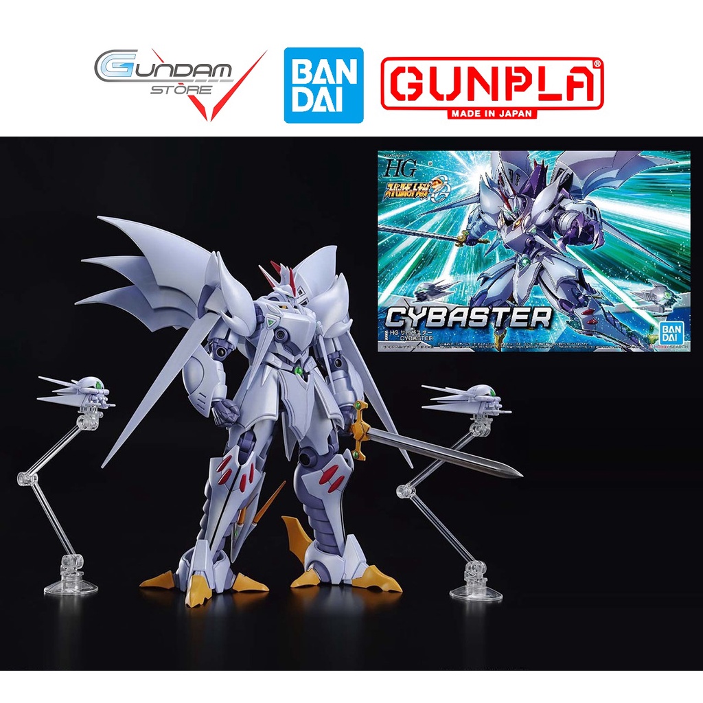 Mô Hình HG Cybaster Bandai Super Robot Wars 1/144 High Grade Lắp Ráp Đồ Chơi Anime Nhật