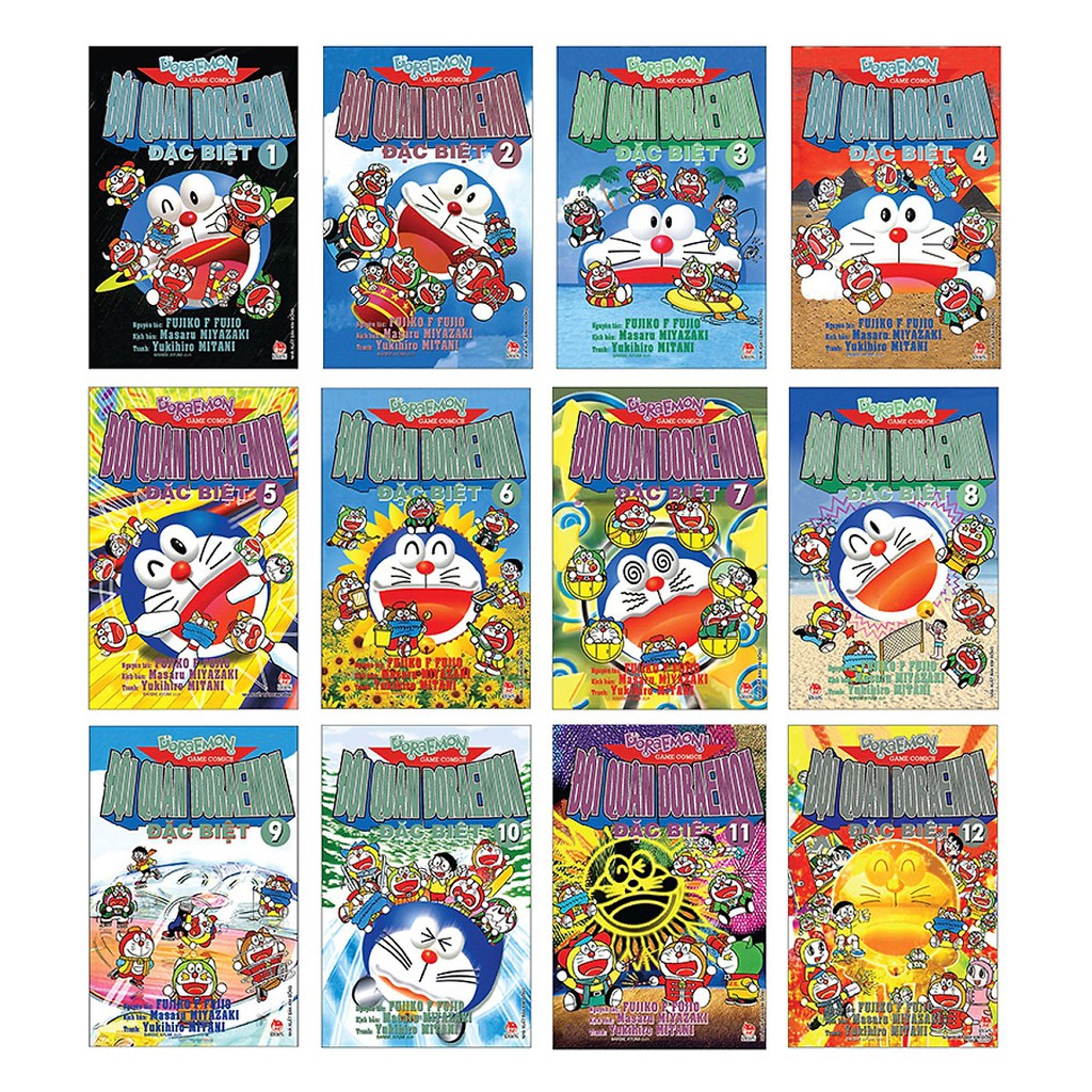 Sách - Đội quân Doraemon Đặc Biệt Trọn Bộ 12 Tập