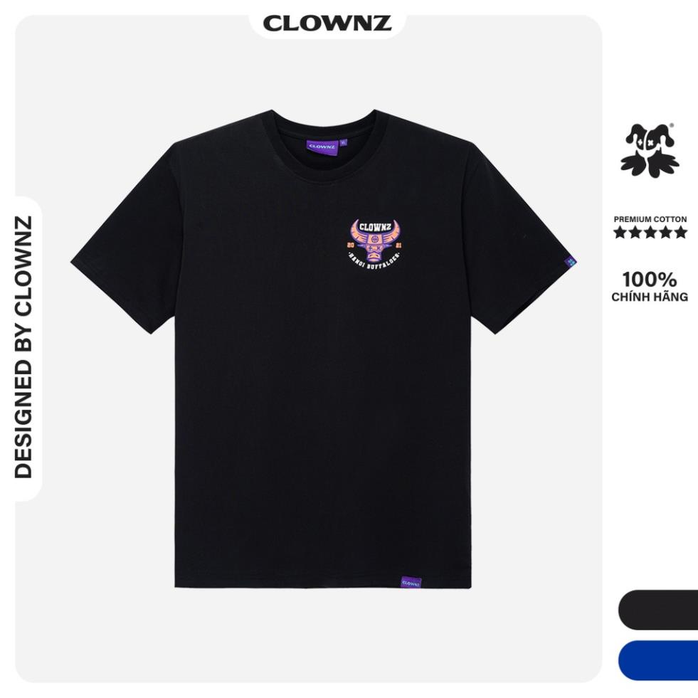 Áo thun bóng rổ local brand Clownz x Hanoi Buffaloes form rộng, unisex, chất cotton !