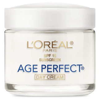 L'OREAL MỸ Kem dưỡng ban ngày chống chảy sệ, làm sáng da, dưỡng ẩm L'Oréal Age Perfect For Mature Skin SPF15 70g