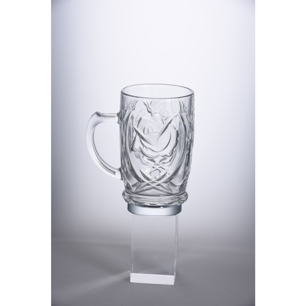 Bộ 6 Ly Thuỷ Tinh Việt Tiệp Crystal VTC 231 - 410ml  trong suốt có quai cao cấp, an toàn