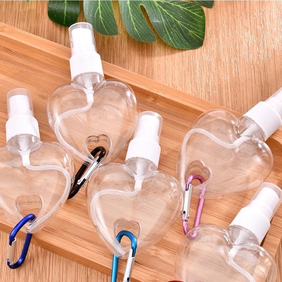 Chai Xịt Phun Sương Lọ Chiết Dung Dịch Có Móc Khóa