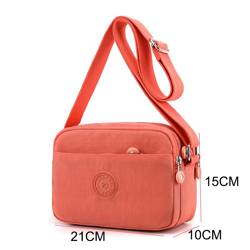 Túi Xách Vải Nhiều Ngăn Cỡ Lớn In Họa Tiết Xinh Xắn Cho Nữ