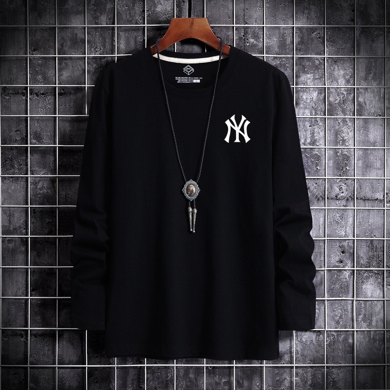 Áo thun tay dài Men194 vải coton dày dặn, mềm mịn, co dãn - form regular - TD NY