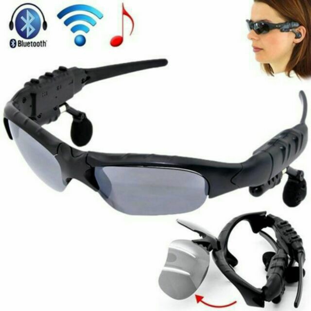 Mắt kính thể thao, kiêm tai nghe Bluetooth cho nam và nữ