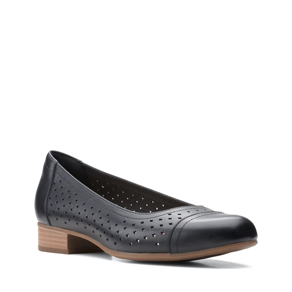 Giày Cao Gót Nữ CLARKS Juliet Cedar màu đen