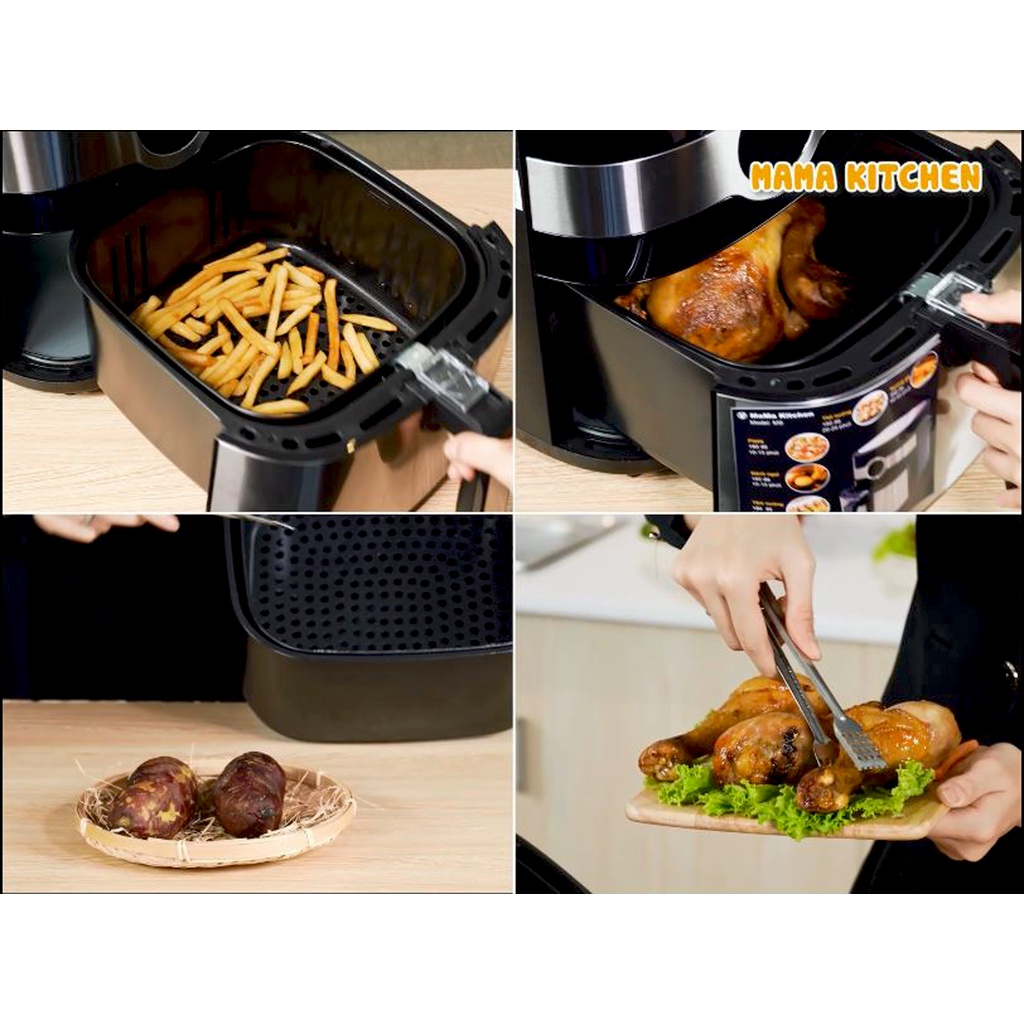 NỒI CHIÊN KHÔNG DẦU MaMa Kitchen M9 8 Lit