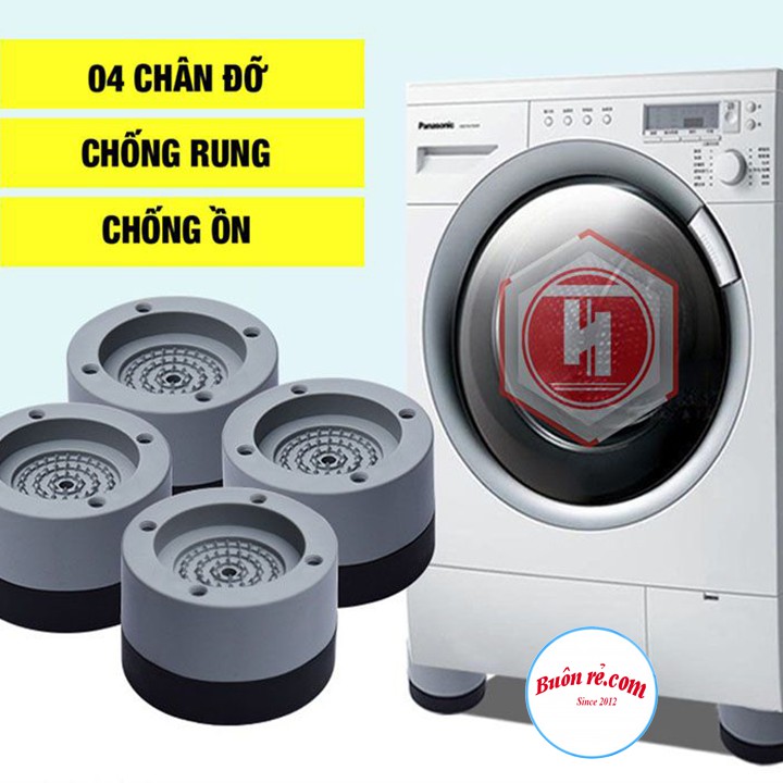 Bộ 4 chân chống rung,chống ồn cho máy giặt đa năng - br 01384