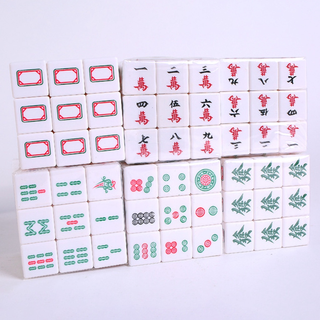 <Sabaya> Rubik Cube Mahjong Pattern Stress Relieve ABS 3 Order Mahjong Rubik Cube for Gifts