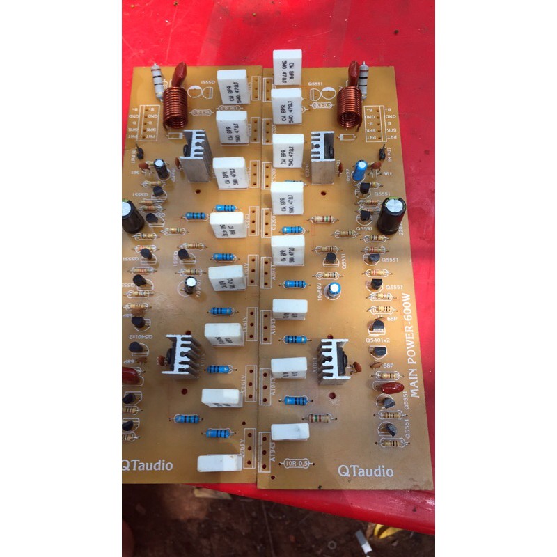 PCB công suất 16 sò ráp ampli