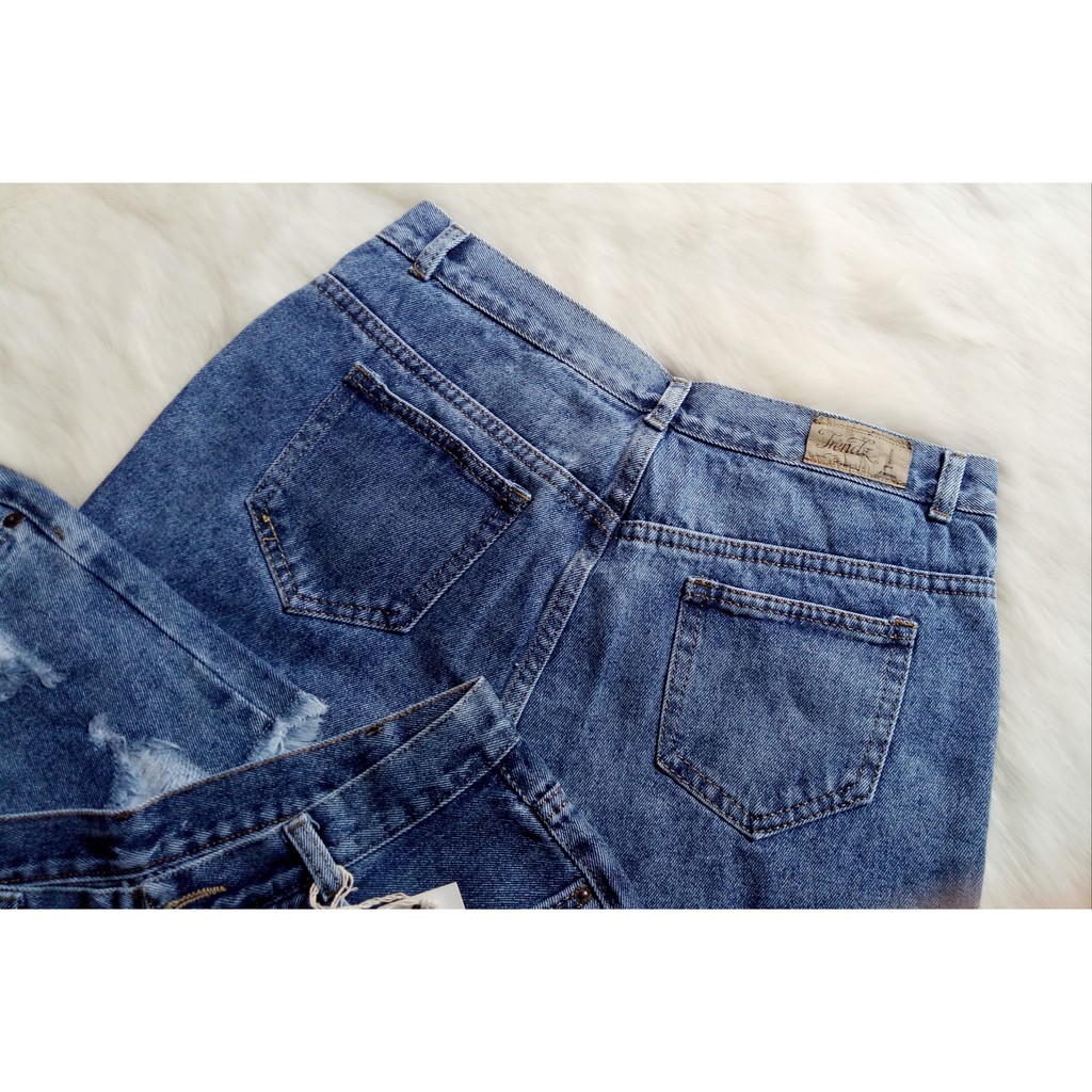 Quần Short Jean Nữ Mẫu Rách BigSize | BigBuy360 - bigbuy360.vn