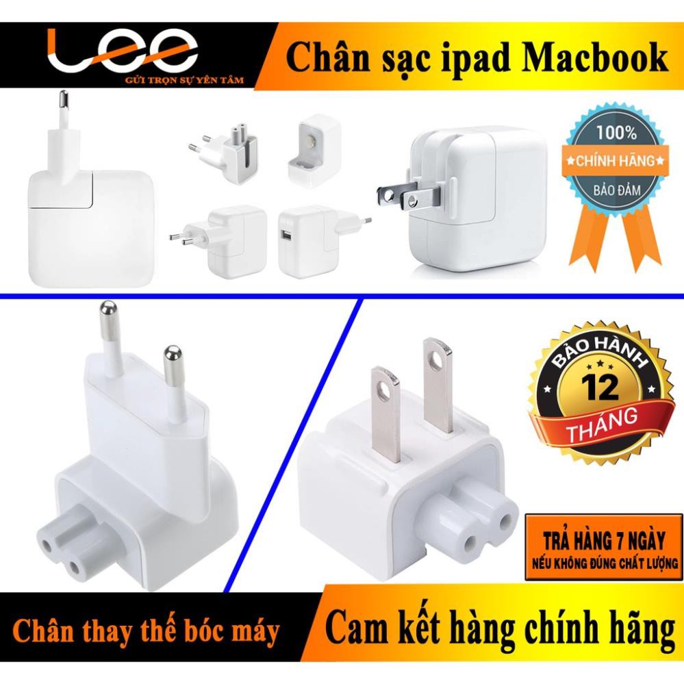 Chân sạc củ ipad, macbook ( Hàng xịn)