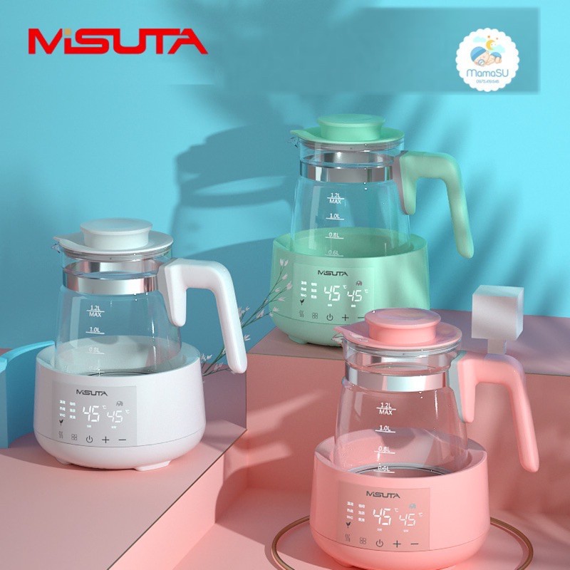 Máy hâm nước pha sữa Misuta giữ nhiệt - Bình đun