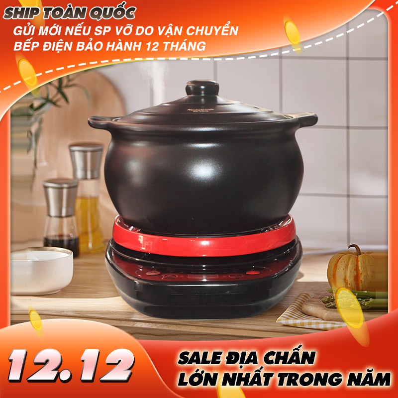 Nồi điện đa năng 3.3 lít NodaCook - Kho cá, nấu cháo, hầm canh