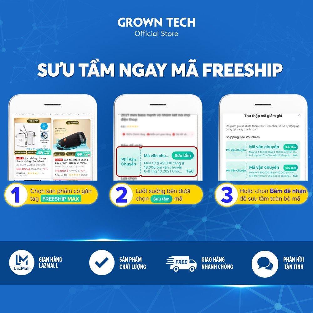 Mút trang điểm bọt biển GrownTech