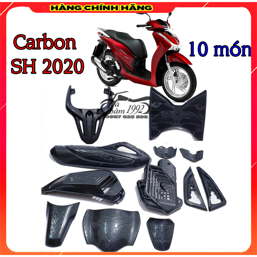 Full Bộ Carbon 10 Món SH 2020 ( Có Bán Lẻ Từng Món)