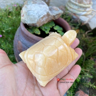 Tượng rùa phong thủy đá ngọc hoàng long