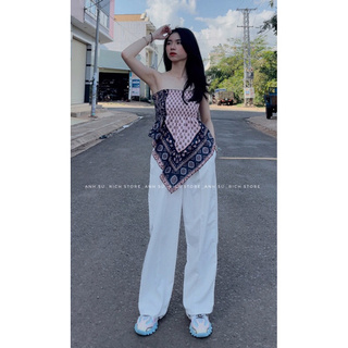 SET ÁO ỐNG LỆCH-QUẦN SUÔNG