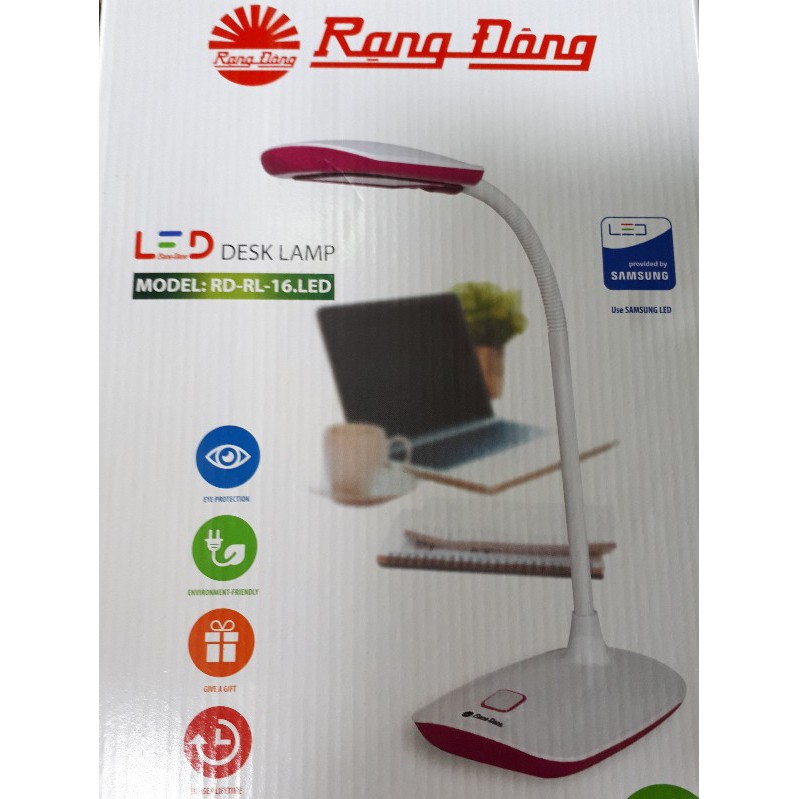 Đèn bàn LED Rạng Đông 5W, Đèn học để bàn, chống cận,TIẾT LIỆM ĐIỆN NĂNG -BẢO HÀNH CHÍNH HÃNG-12T