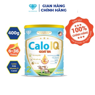 Sữa Bột Calo IQ Goat Ba Hôp 400g