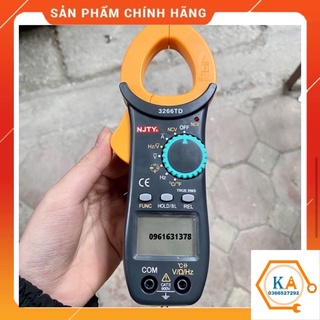 Ampe kìm dòng NJTY 3266TD Đo Tụ,Tần Số, Nhiệt Độ