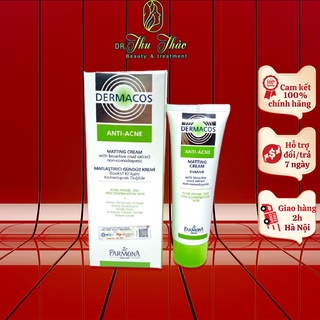 Kem Giảm Bóng Nhờn, Ngừa Mụn Farmona Dermacos Anti Acne Matting Cream 50ml - Chứa Bùn Hoạt Tính