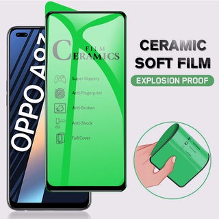 Miếng dán cường lực gốm dẻo mạnh mẽ cho OPPO A3S A5S A15 A15S F7 F9 F11 Pro A7 A12 A52 A92 A31 A33 A53 A5 A9 2020 A1K