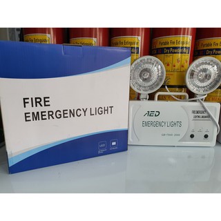 Đèn chiếu sáng sự cố FIRE EMERGENCY LIGHTS AED GB 17945 hàng nhập khẩu chính hãng