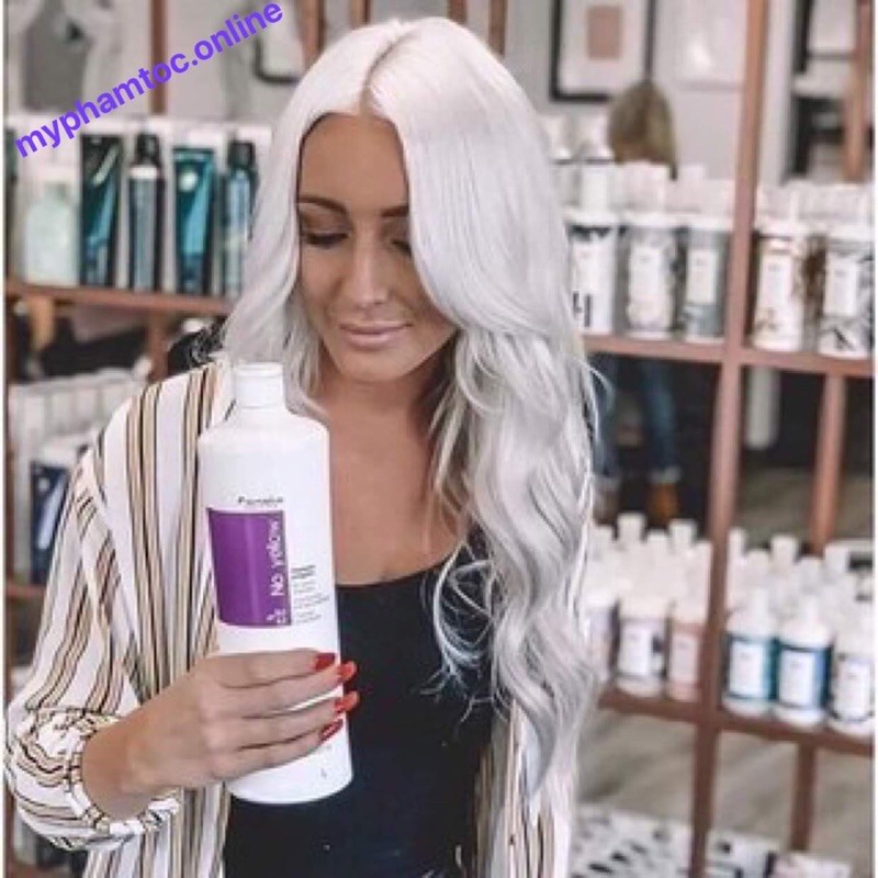 Gội Tím Khử Vàng_Dầu Gội Tím Khử Ánh Vàng Cho Tóc Tông Sáng,Xám Khói,Bạch Kim vv #Fanola Chính Hãng Italia 1000ml Giá Rẻ | BigBuy360 - bigbuy360.vn