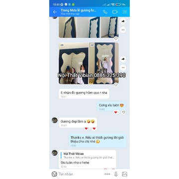 GƯƠNG LƯỢN SÓNG pastel size 170x70