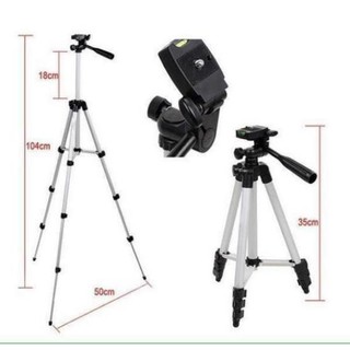 Chân máy ảnh Tripod 3110 tặng Giá kẹp điện thoại, Remote bluetooth và Túi đựng 🎯FREESHIP🎯