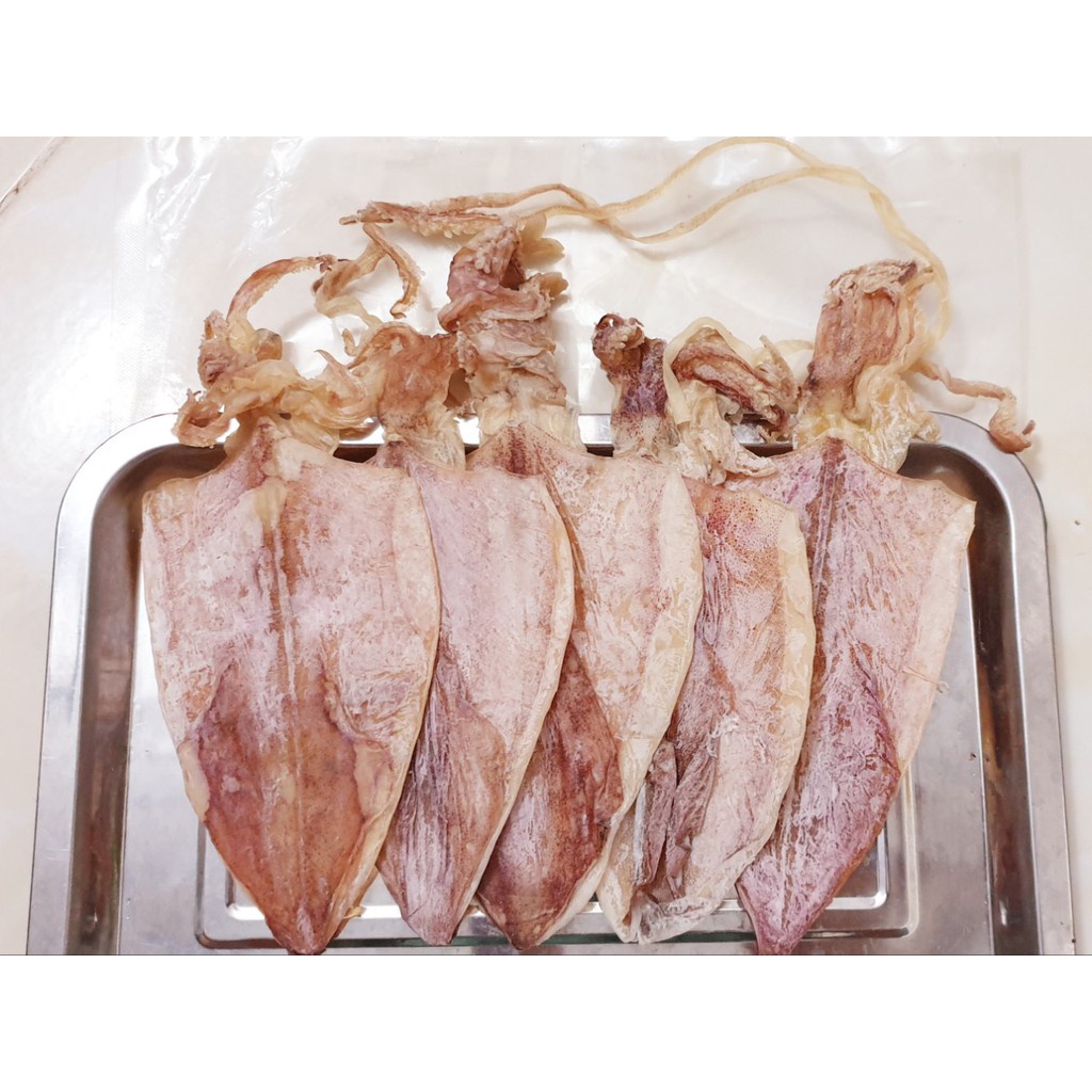 Khô mực loại 1 Phú Quốc 1KG,size (45-50 con/kg) thịt dày , dai ngọt rất ngon