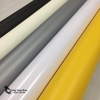 Decal trắng bóng có sẵn keo - khổ 1,2m
