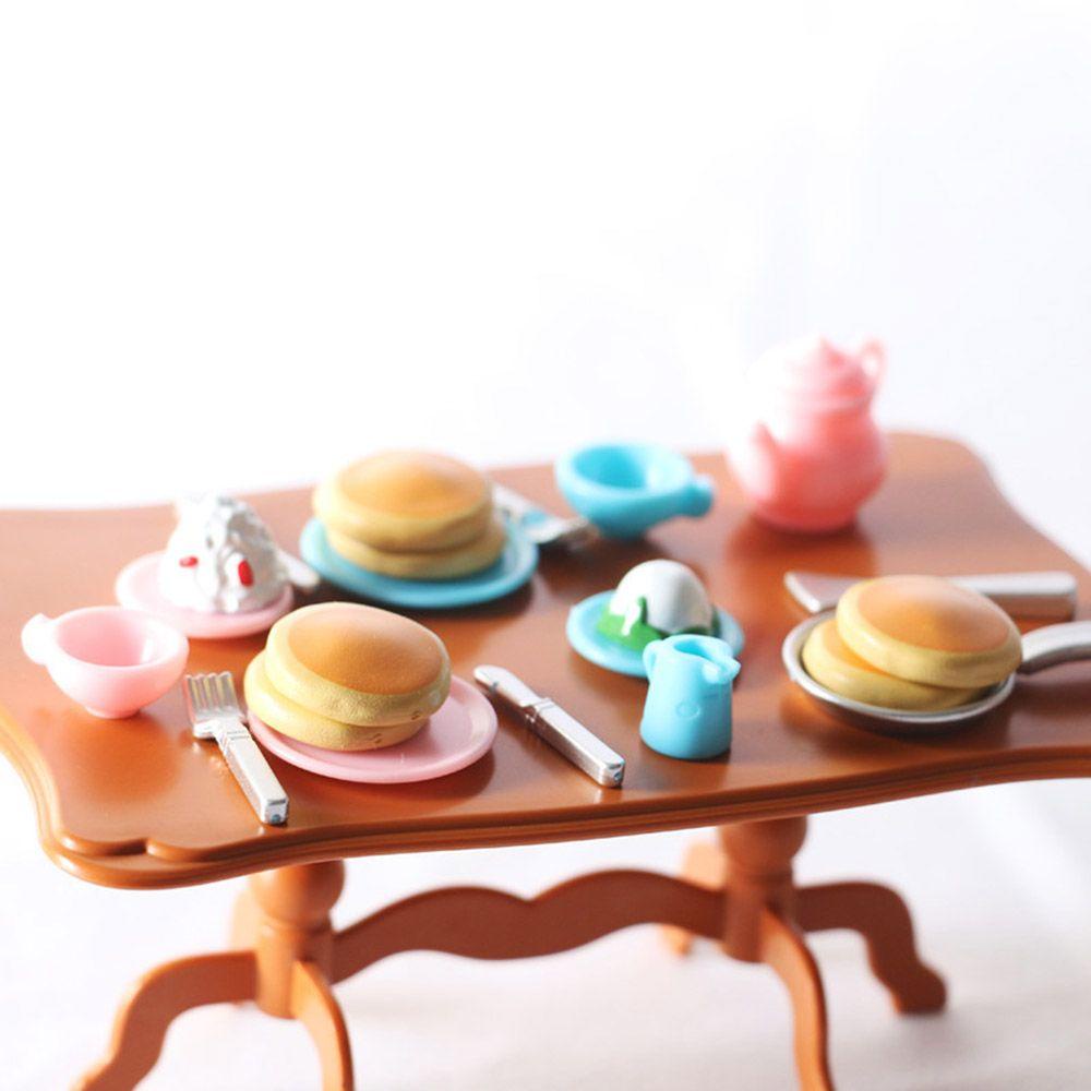 Mô Hình Bữa Sáng Giả Màu Cầu Vồng ob11 Dùng Làm Đạo Cụ Chụp Ảnh