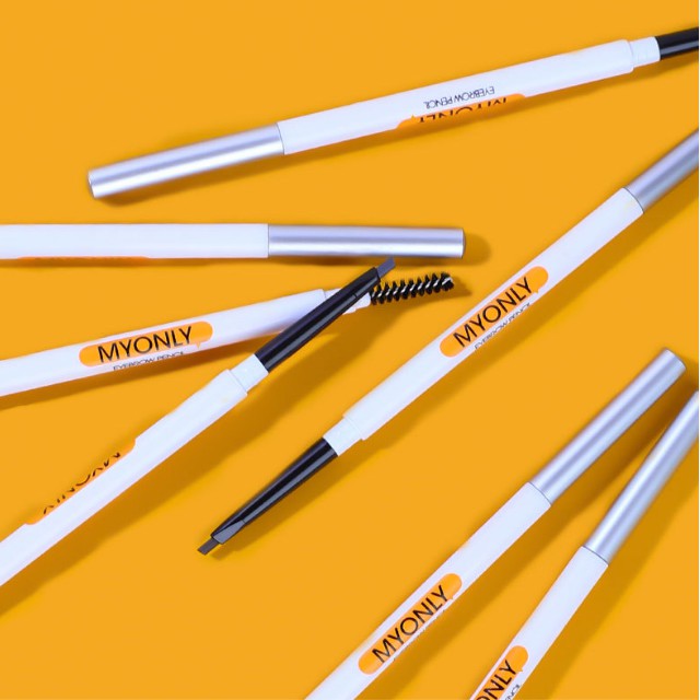 [Lên Màu Đẹp] Chì Kẻ Mày Bút Vẽ Chân Lông Mày Tam Giác 2 Đầu Myonly 3071 Lên Màu Nét, Bền Màu, Không Thấm Nước | BigBuy360 - bigbuy360.vn