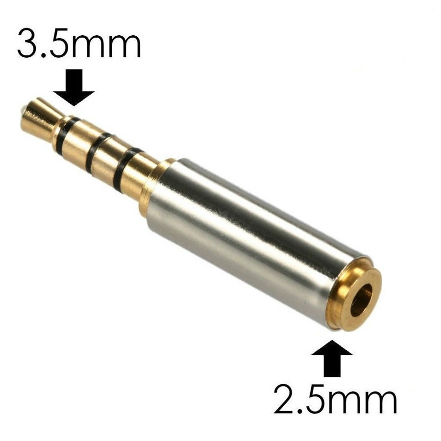 Jack Cắm Tai Nghe 2.5mm Sang 3.5mm