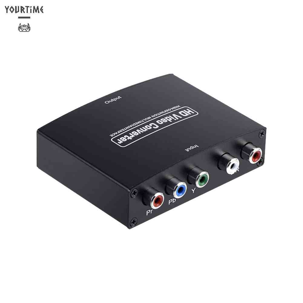 Bộ ChuyểN ĐổI Âm Thanh / Video 1080P 5 RCA RGB Sang HDMI